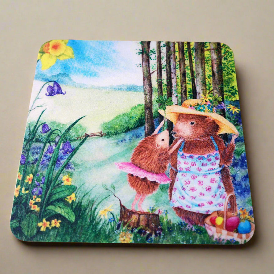 Easter Bonnet Coaster