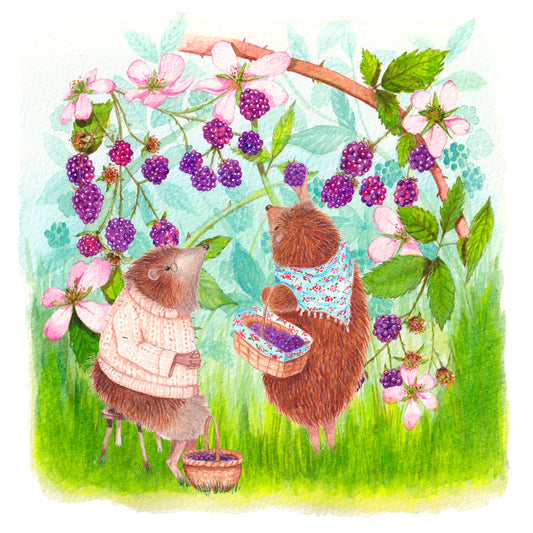 Blackberry Pie card
