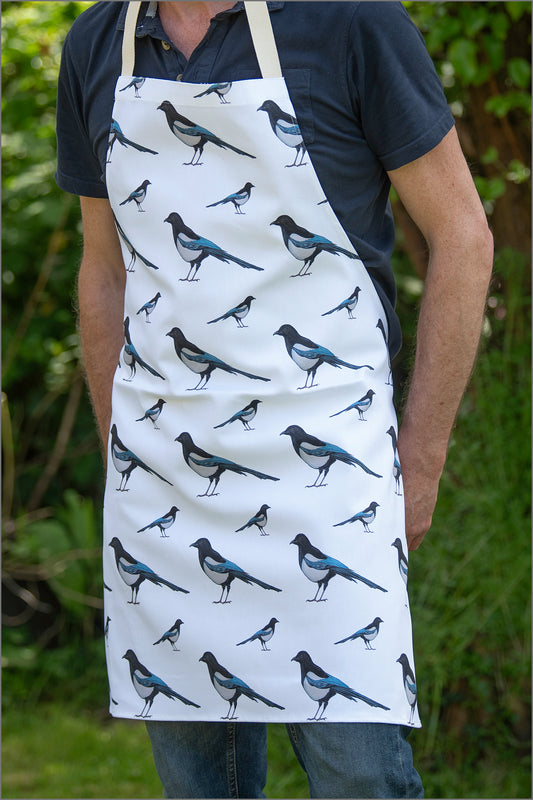 Magpie Apron 100% organic cotton