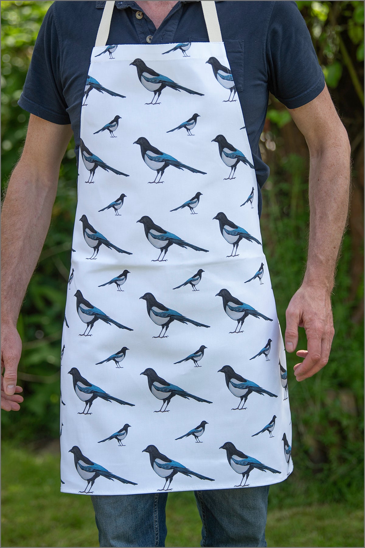 Magpie Apron 100% organic cotton