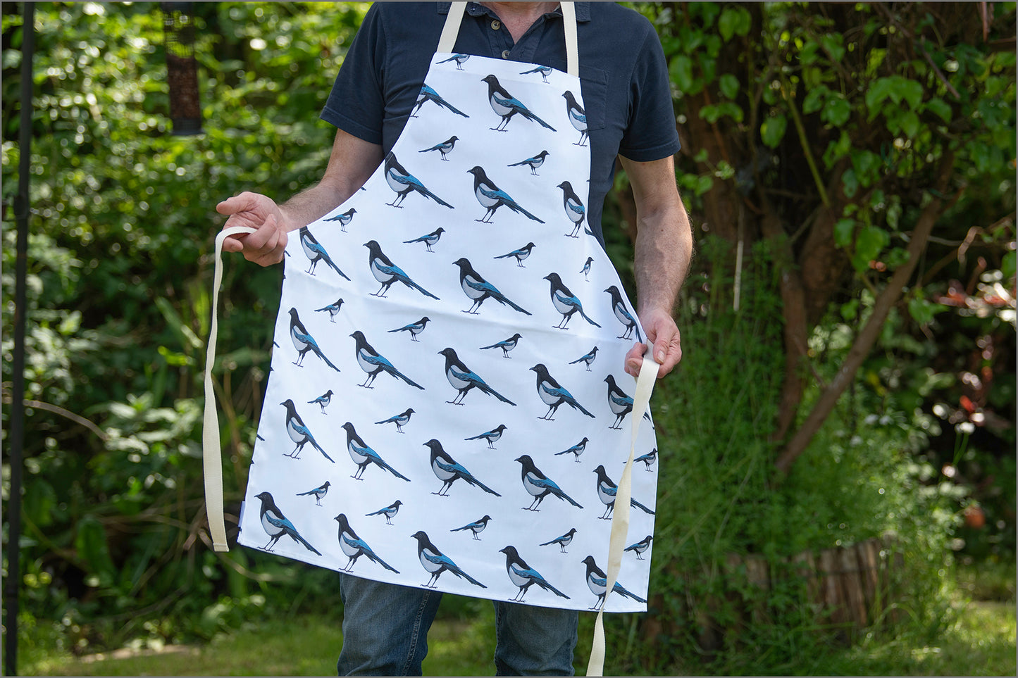 Magpie Apron 100% organic cotton