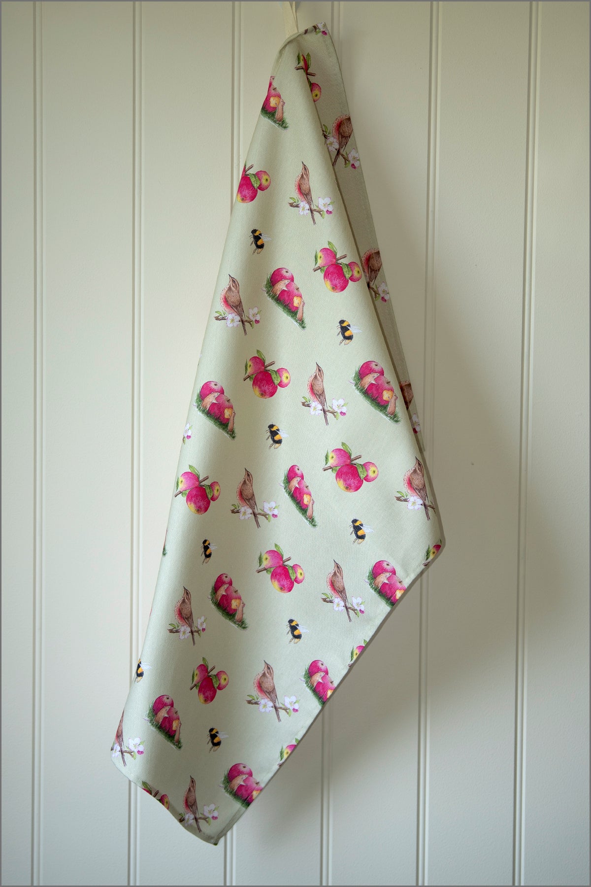 Orchard Tales Tea Towel 100% organic panama cotton