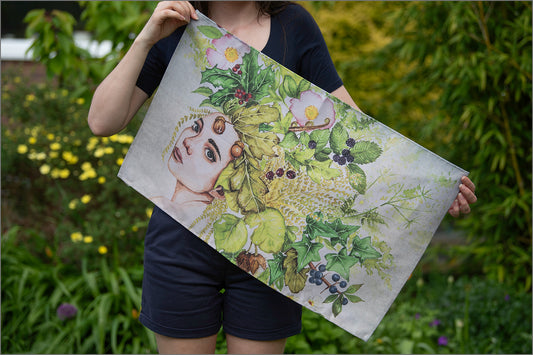 Green Dryad 100% organic Tea Towel.