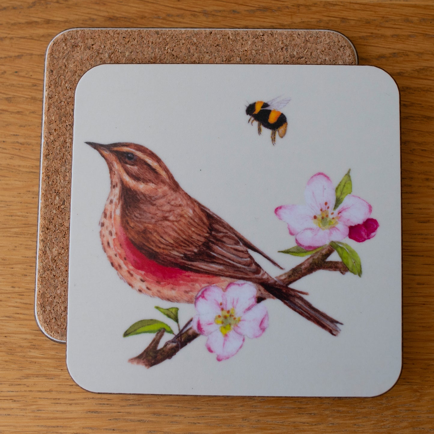 4 x Orchard Tales luxury coasters.