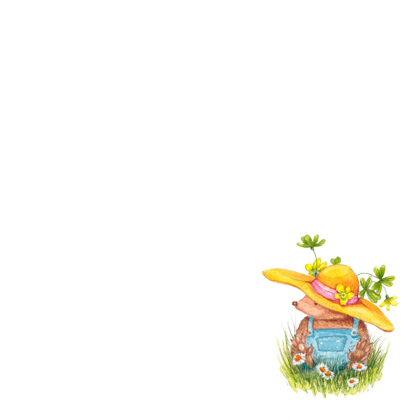 Easter Bonnet Greeting Card