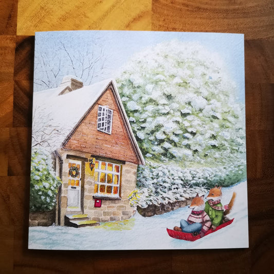 Fast and Furriest Christmas Card