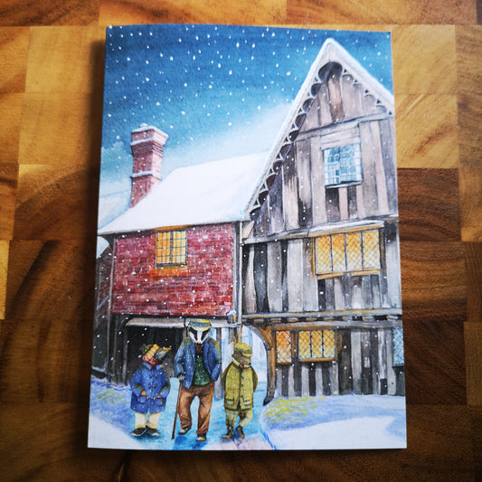 Heading Home Christmas Card